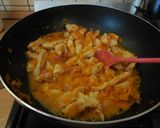 Sütőtökös-tejszínes csirke recept fázis 5 fotója