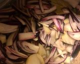 A picture of step 2 of Aloo Matar Mint Pulao.