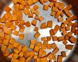 Foto del paso 4 de la receta Curry vegano con garbanzo, arroz basmati y pan de pita