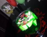 A picture of step 4 of 4 different amazing drinks.
