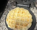 A picture of step 6 of Yuca and Chia Waffles.