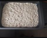 A picture of step 9 of Focaccia bread.