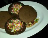 Foto langkah ke 3 dari resep Dorayaki Chocolatos.