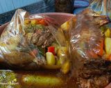 صورة لخطوة 8 من وصفة دجاج وخضار بكيس الشواء 🍗🫑🥕