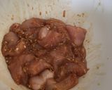A picture of step 1 of Japanese Chicken Karaage (Kenyan style).