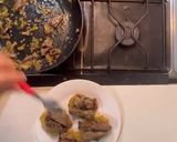 Foto del paso 3 de la receta: Tostones con Ny strip en vegetales salteados