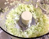 A picture of step 1 of Gyoza (Japanese Dumplings).
