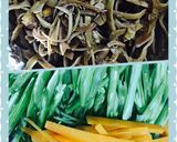 Hình bước làm 3 của món Miến trộn chay