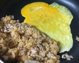 A picture of step 7 of Huh? Bibimbap? Super Tasty Fried Rice with BBQ Sauce.