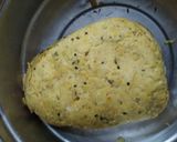A picture of step 3 of Moong dal ke twisted namak pare.