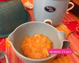 Foto langkah ke 3 dari resep Tim Ayam Kabocha Slowcooker MPASI 6+.