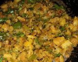 A picture of step 2 of Juggad bread pakora.