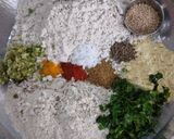 मिक्स पीठाच्या पुऱ्या (Mix Pithachya Purya Recipe In Marathi) रेसिपी स्टेप 1 फोटो 