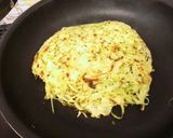 A picture of step 5 of Basic Okonomiyaki (No Okonomiyaki Flour Needed).