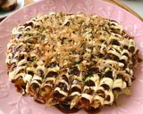A picture of step 7 of Basic Okonomiyaki (No Okonomiyaki Flour Needed).