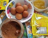 Foto langkah ke 1 dari resep Bolu Coklat Keto.
