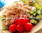 A picture of step 8 of Improved ❤ No Clumps & Stays Tender! Cold Shabu Salad ஐஃ.