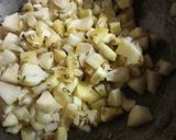 A picture of step 2 of Raw Mango Galka.