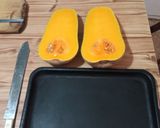 Foto del paso 1 de la receta: Zapallo relleno con verduras, ricota y queso