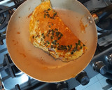 Foto del paso 5 de la receta: Omelette con vegetales y jamón