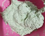 Foto langkah ke 2 dari resep Roti Tawar Pandan Pisang (sourdough).