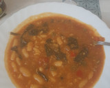 Foto del paso 2 de la receta: Alubias blancas al curry con arroz y espinacas al microondas