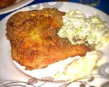 صورة لخطوة 8 من وصفة بروستد بنكهة الكاري والجبن