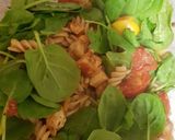 A picture of step 13 of My Italian blend Chicken Pesto Pasta 😘.
