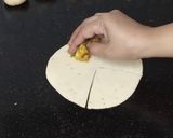A picture of step 10 of Strips Samosa.