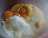 Foto del paso 3 de la receta: Tarta de manzana y vainilla