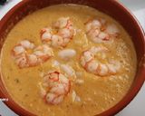Foto del paso 6 de la receta: Sopa fría de alubias blancas y gambones