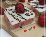 عکس مرحله 2 از دستور بستنی توت فرنگی 😋
