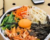 Hình bước làm 2 của món Cơm trộn hàn quốc