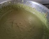Foto langkah ke 2 dari resep Puding Roti Matcha.