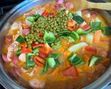 A picture of step 4 of Chicken Afritada sa Gata.