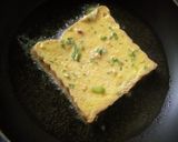 A picture of step 1 of Bread besan toast.