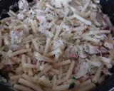 Egytál étel (szalonnás füstölt sonkás, káposzta csirkemell) recept fázis 2 fotója