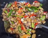 Foto langkah ke 5 dari resep Oseng Tempe Cumi Pete.