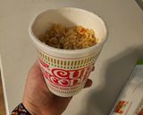 A picture of step 1 of Teriyaki Fried Rice Noodle Cup.