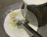 A picture of step 6 of Alu wali kheer.