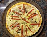 Foto del paso 7 de la receta: Pizza casera de jamón y queso