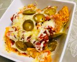 A picture of step 3 of Easy nachos.