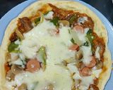 Foto langkah ke 8 dari resep Pizza Teflon.