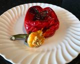 A picture of step 9 of Roasted Red Bell Pepper.