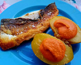 Foto del paso 5 de la receta: Lubina a la plancha con romesco