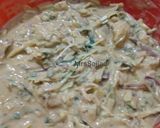 A picture of step 2 of Vegetable Fritters.