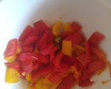 A picture of step 2 of Cheese corn peanut salad.