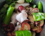 करौंदे हरे धनिए की चटनी रेसिपी चरण 2 फोटो