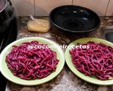 Foto del paso 5 de la receta: 🍝💗 Fideos de Remolacha Caseros con Salsa Casera 💗🍝