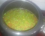 A picture of step 2 of Veg pulao.